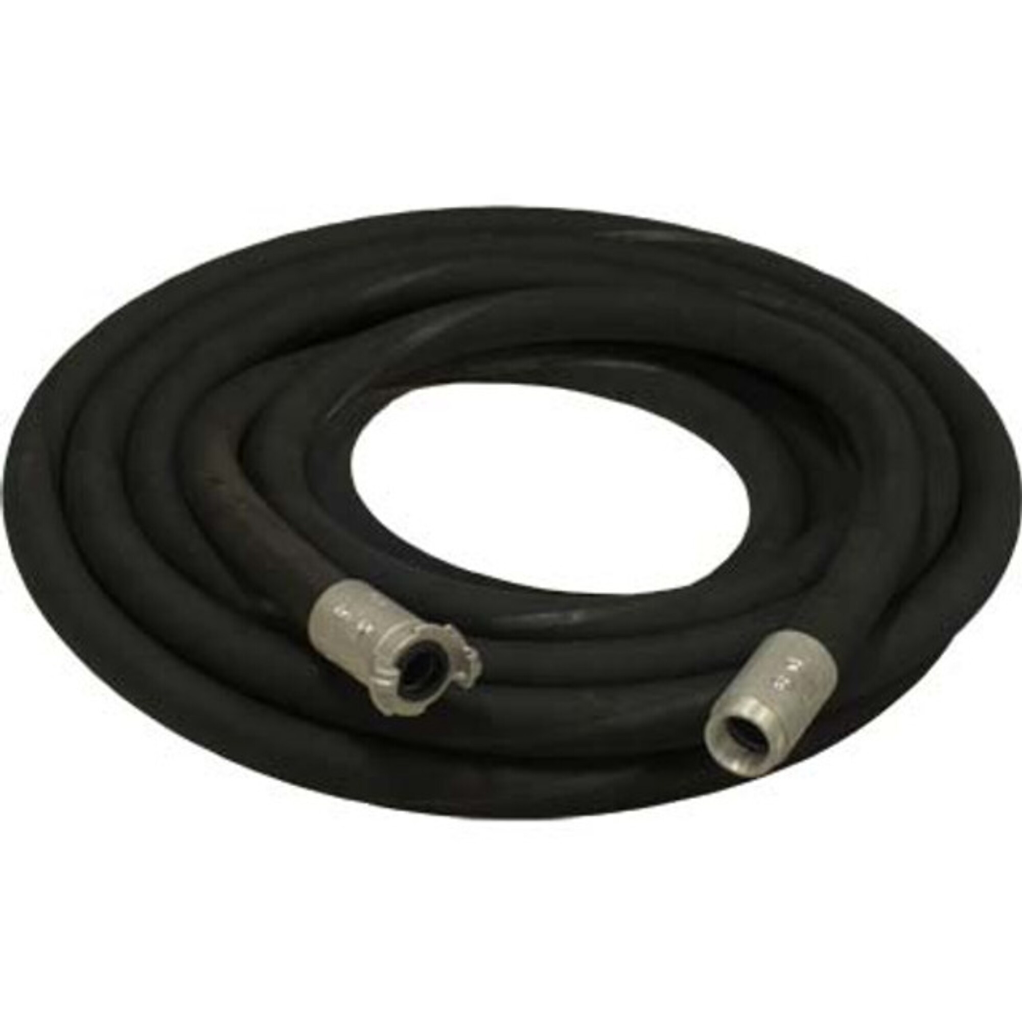 Pirate Brand Blast Hose Assembly with Coupling and Nozzle Holder — 1in. ID x 50ft., Black, Model# 10-100BLK-050-3AL